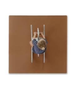 Jouet-Tapis de Jeu Puzzle Premium Brun | Ensemble Standard de 9 Pièces en Mousse EVA - Taille 131x131 cm