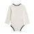 Lot de 2 bodies bébé manches longues Bisou Magique BLANC 3 - vertbaudet enfant 