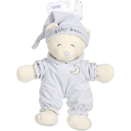 Gipsy Toys  -  Ours Baby bear douceur gris - 24 cm GRIS 1 - vertbaudet enfant 