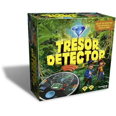 TRÉSOR DETECTOR - Jeu de société - DUJARDIN - Partez à la recherche du trésor avec votre détecteur électronique ! VERT 1 - vertbaudet enfant 