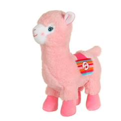 Jouet-Premier âge-Peluches-Gipsy Toys  -  Lamadoo sonore rose - 30 cm