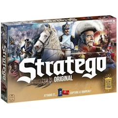 Jouet-Stratego Original - Jeu de société - DUJARDIN - Lancez l'offensive et protégez votre drapeau dans ce classique du jeu stratégique !