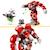 LEGO® 76996 Sonic Le Hedgehog Le Robot Gardien de Knuckles, Figurines de Jeu Vidéo Knuckles et Rouge avec le Maître Emeraude ROUGE 3 - vertbaudet enfant 