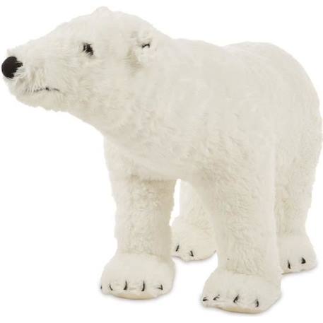 Peluche géante Ours polaire - Melissa & Doug - MELISSA & DOUG - Blanc - Hauteur : 85 cm BLANC 1 - vertbaudet enfant 