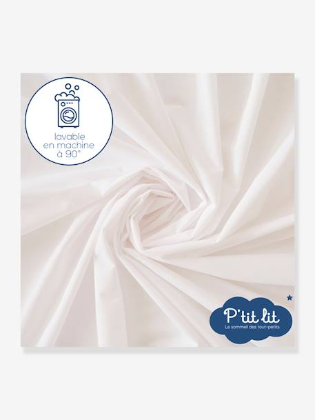 Protège matelas imperméable peut bouillir 90°C blanc 6 - vertbaudet enfant 
