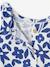 Combinaison bébé fille imprimée bleu imprimé+corail 3 - vertbaudet enfant 
