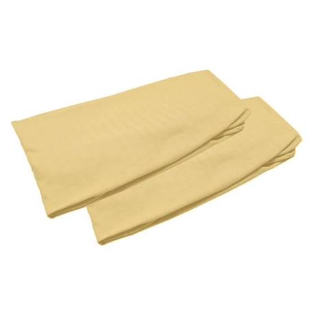 Drap-housse en coton 60x120 JAUNE 1 - vertbaudet enfant 