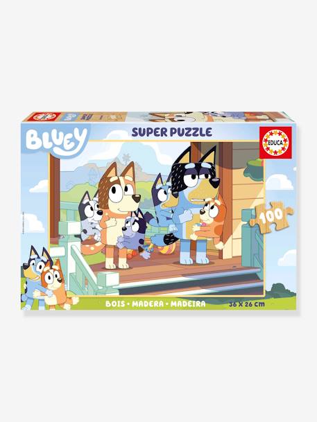 Super puzzle Bluey - EDUCA - 100 pièces multicolore 1 - vertbaudet enfant 