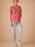 Blouse grossesse en gaze de coton écru+vieux rose 8 - vertbaudet enfant 