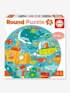 Idées cadeaux bébés et enfants-Jouet-Jeux éducatifs-Puzzle rond Sous la mer - EDUCA - 28 pièces