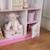 KidKraft - Bibliothèque en bois en forme de Maison de Poupée Cottage pour Enfant avec 3 étages - Rose ROSE 4 - vertbaudet enfant 