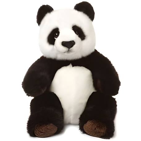 Peluche - WWF - Panda assis - 22 cm - Pour bébé NOIR 1 - vertbaudet enfant 