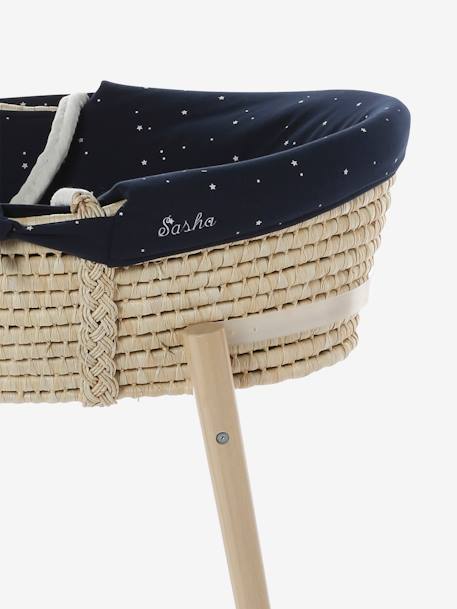 Housse pour couffin marine+Teddy 2 - vertbaudet enfant 