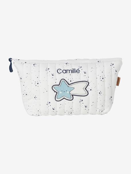 Trousse de toilette enfant en coton écru 1 - vertbaudet enfant 