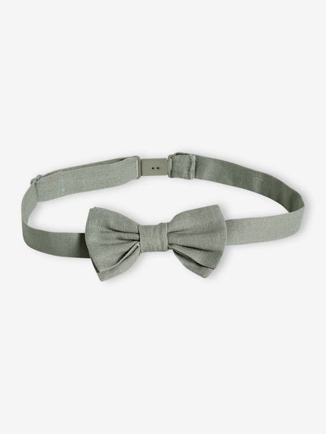 Noeud papillon garçon bleu ciel+bleu glacier+Denim stone+vert sauge 7 - vertbaudet enfant 