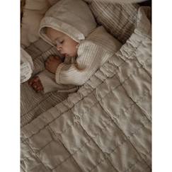 -Baby Relax Tapis Coton Anna Sable Lave par Nattiot - 100 x 140 cm - Sable