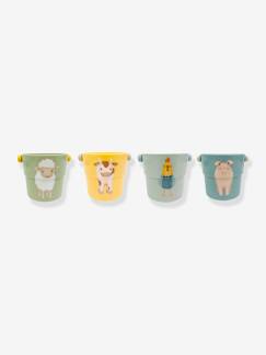 Idées cadeaux bébés et enfants-Puériculture-Toilette de bébé-Lot de 4 Gobelets de Bain - LITTLE DUTCH