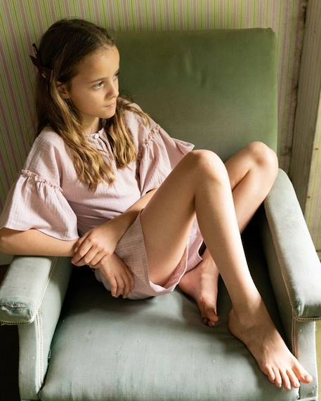 Pyjama fille Nausicaa ROSE 2 - vertbaudet enfant 