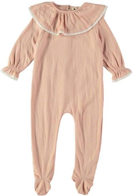 Pyjama bébé Ballerine avec dentelle ROSE 1 - vertbaudet enfant 
