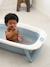 Baignoire pliable Eazy Pop Baltic blue+Velvet grey 1 - vertbaudet enfant 