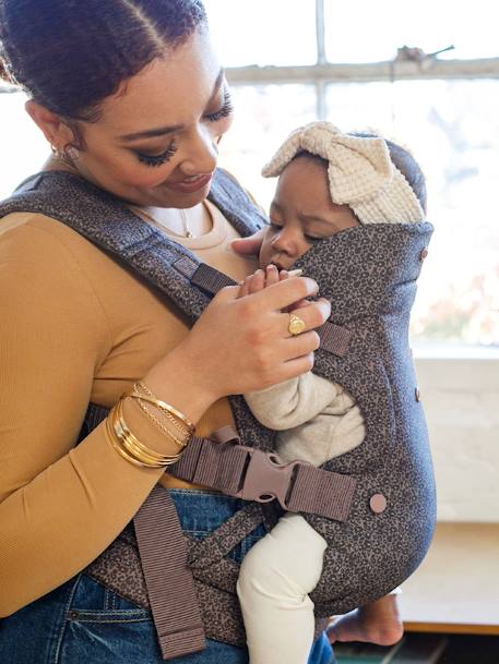 Flip 4-en-1 Porte-bébé Léopard - marron+noir 4 - vertbaudet enfant 