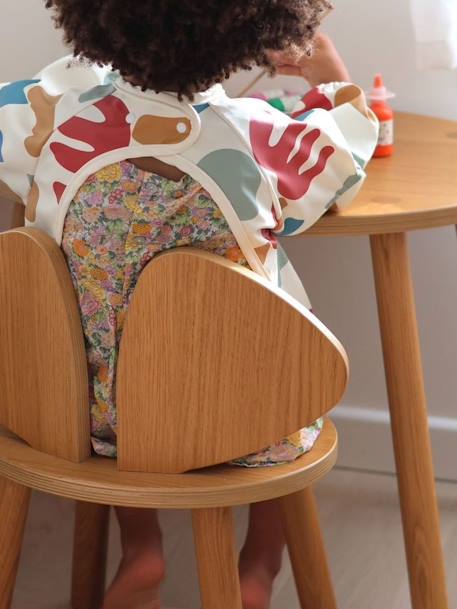 Bavoir à manches évolutif 2 en 1 Playful beige+blush+vert sauge 6 - vertbaudet enfant 