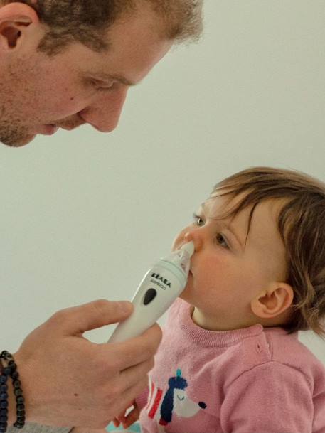 Mouche-bébé Aspidoo blanc 1 - vertbaudet enfant 