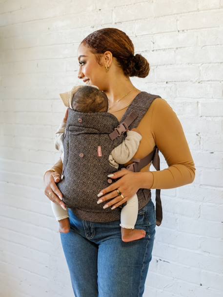 Flip 4-en-1 Porte-bébé Léopard - marron+noir 5 - vertbaudet enfant 