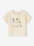 Tee-shirt 'Super fun' bébé manches courtes écru 1 - vertbaudet enfant 