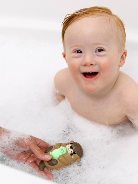 Thermomètre de bain lumineux Otarie - INFANTINO blanc 3 - vertbaudet enfant 