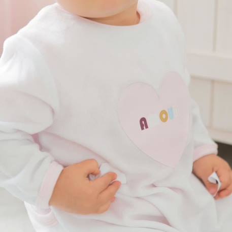 Pyjama bébé 6 mois  - TROIS KILOS SEPT BLANC 3 - vertbaudet enfant 