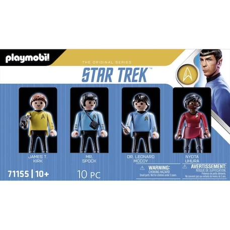 PLAYMOBIL - 71155 - Equipe Star Trek - Figurines et accessoires pour les fans de la série BLEU 2 - vertbaudet enfant 