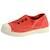 Tennis Natural World Enfant - NATURAL WORLD - Basse - Rouge - Lacets - Confort exceptionnel ROUGE 4 - vertbaudet enfant 