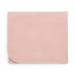 Linge de maison et décoration-Linge de lit bébé-Couverture Berceau Rose Pale - JOLLEIN - Couverture pour bébé - 75 x 100 cm - Fille - 100% pur coton