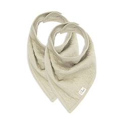 Bavoir Bandana Soft Waves - JOLLEIN - Vert Olive - 100% coton-jersey - Mixte  - vertbaudet enfant