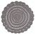 Tapis rond Alma Gris - 120 cm - NATTIOT - Coton GRIS 1 - vertbaudet enfant 