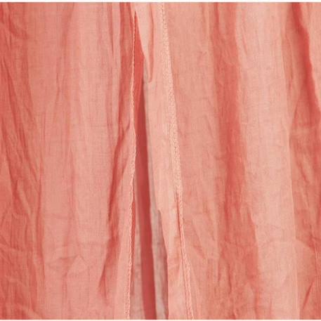 Ciel de lit Voile Moustiquaire 245cm Rose Des Bois Jollein ROSE 2 - vertbaudet enfant 