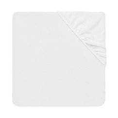 -Drap-housse Éponge Imperméable Blanc - 60 x 120 cm - Jollein - Lit bébé