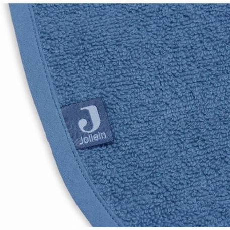 Bavoir Éponge Jeans Bleu - JOLLEIN - Bébé - 0 mois - Naissance - Coton et polyester - Mixte BLEU 4 - vertbaudet enfant 