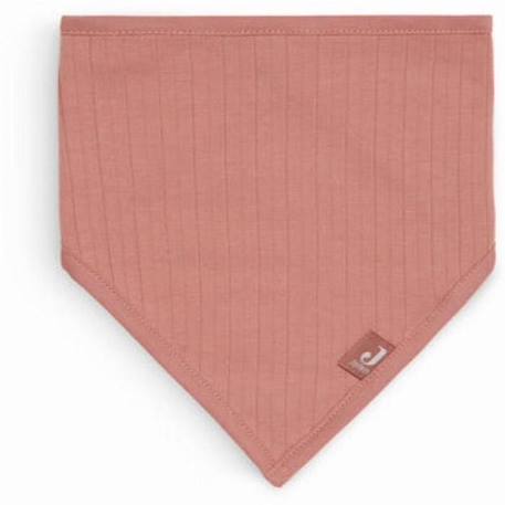 Bavoir Bandana Basic Stripe Rose des bois - JOLLEIN - Pack de 2 - 100% coton-jersey - Mixte ROSE 2 - vertbaudet enfant 