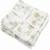 Linges de Coton - JOLLEIN - Dreamy Mouse - Blanc - 70x70 cm - Lot de 2 BLANC 2 - vertbaudet enfant 