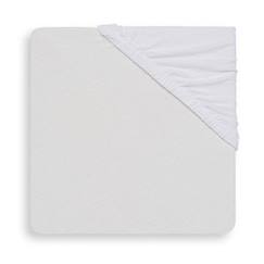 Linge de maison et décoration-Linge de lit bébé-Drap-housse Jersey 60x120cm Blanc - Lit bébé