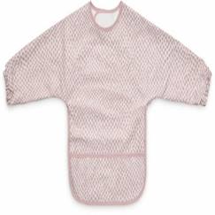 Bavoir Imperméable avec manches Mouw Snake Rose Tendre - Jollein  - vertbaudet enfant