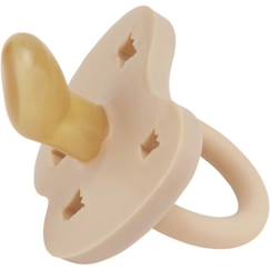 Puériculture-Repas-Sucette et anneau de dentition-Tétine physiologique Caoutchouc naturel 3-36 mois Canard Sandy nude HEVEA