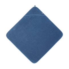 Linge de maison et décoration-Linge de bain-Cape de Bain bébé coton Éponge Jeans Bleu