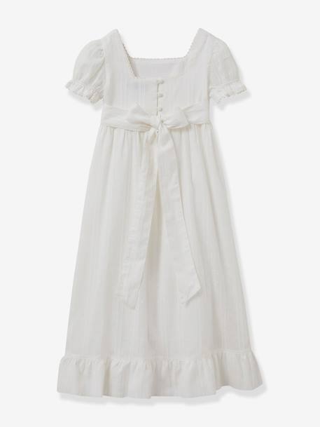 Robe longue cérémonie Héloïse écru 2 - vertbaudet enfant 