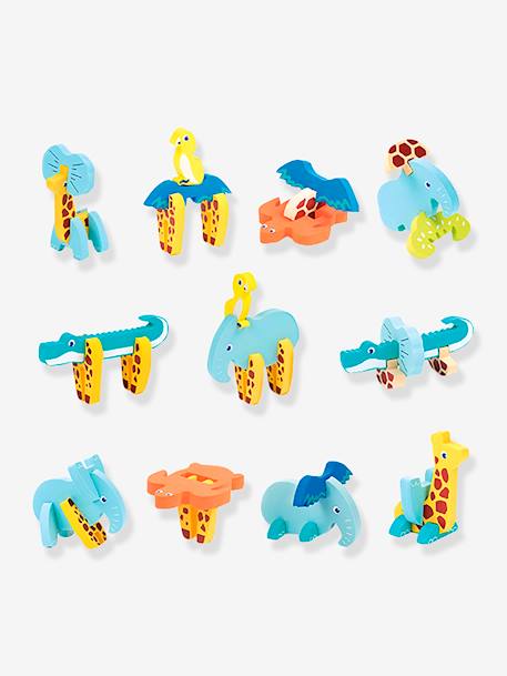 Puzzle 3D en mousse - LUDI multicolore 3 - vertbaudet enfant 