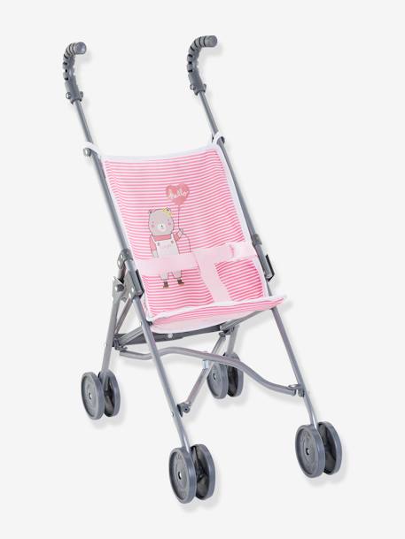 Poussette canne rose+vert sauge 2 - vertbaudet enfant 