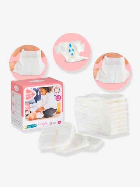 Boite de 12 couches - blanc 2 - vertbaudet enfant 