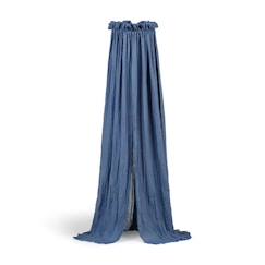 Linge de maison et décoration-Jollein Voile Vintage 155 cm Bleu jean